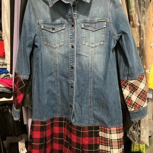 Dolce dress . BRAND NEW / never worn .denim